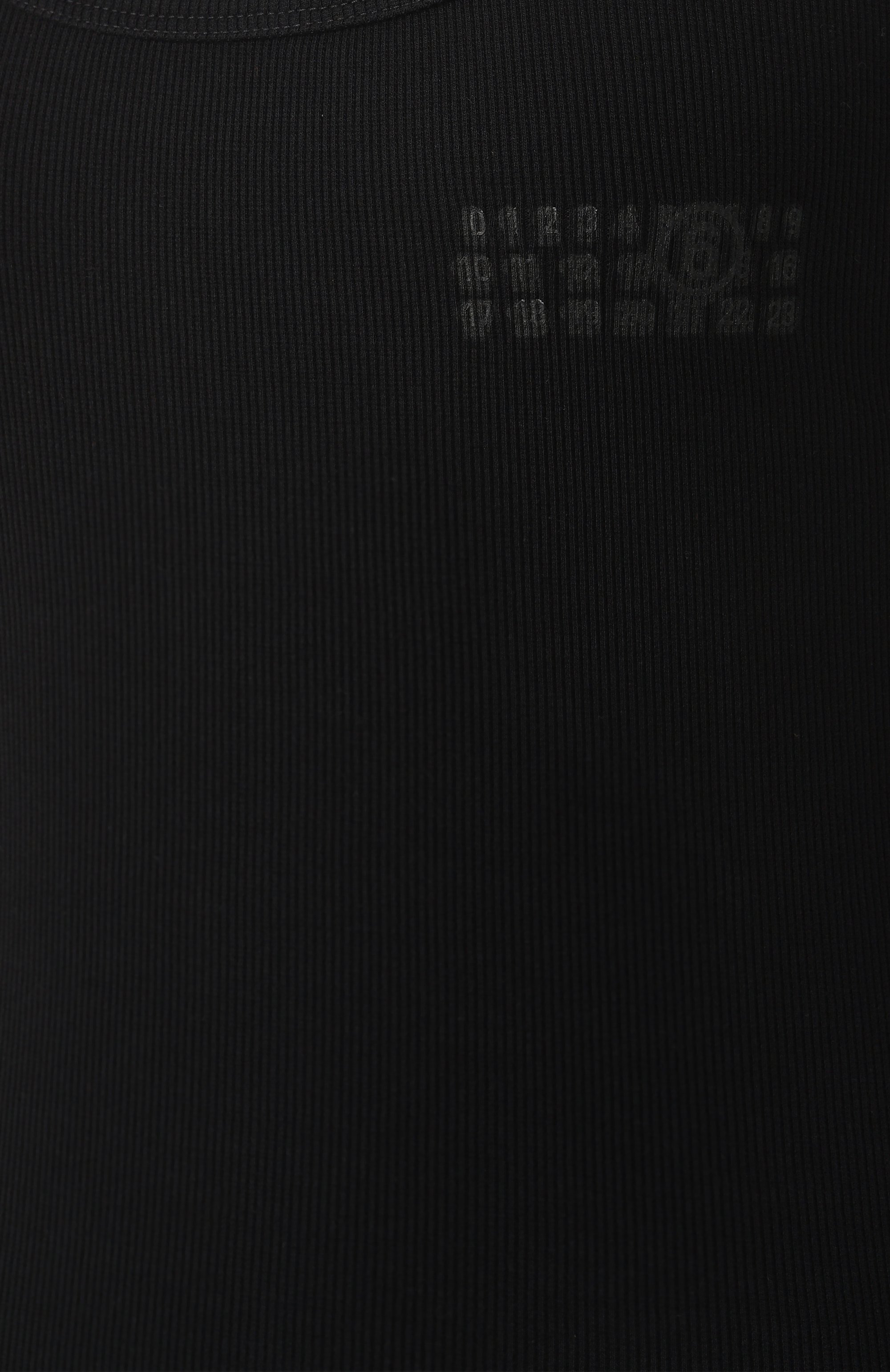 Хлопковая майка MM6, арт. S52NL0070/M20054, фото 6