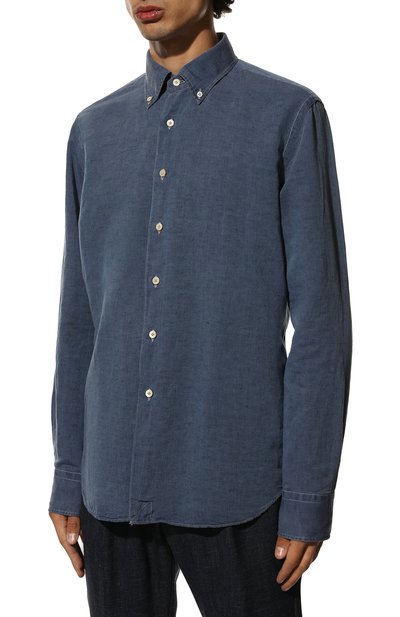 Рубашка изо льна и хлопка ALESSANDRO GHERARDI, арт. BP1L-XD-7T/10AU, фото 3