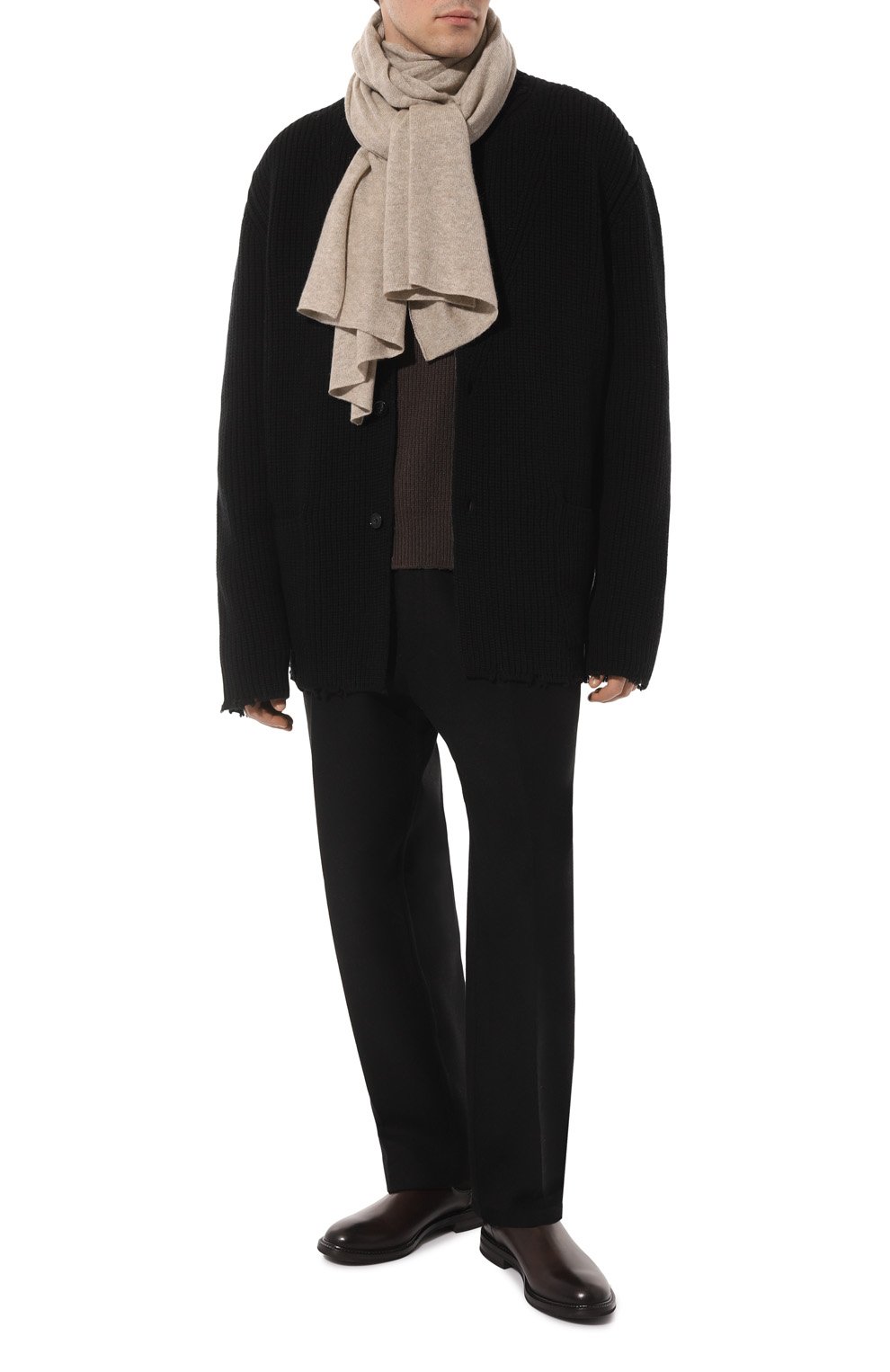 Кашемировый шарф ALLUDE, арт. 235/11241, фото 3