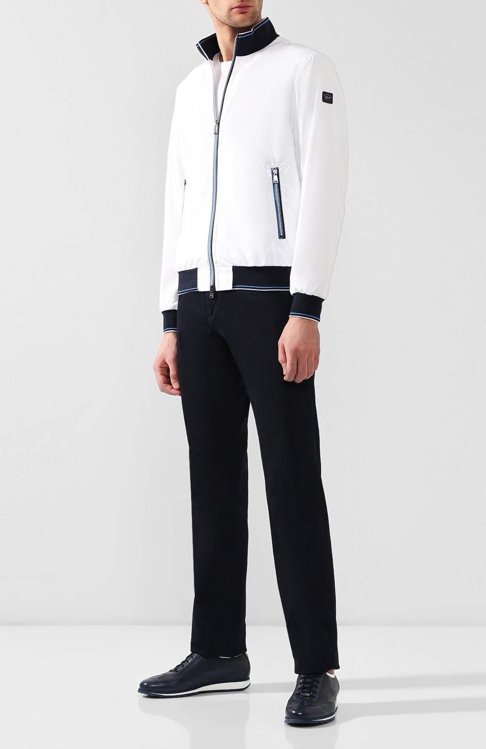 Кожаные кроссовки BARRETT, арт. SAW-039.3/CERV0, фото 2