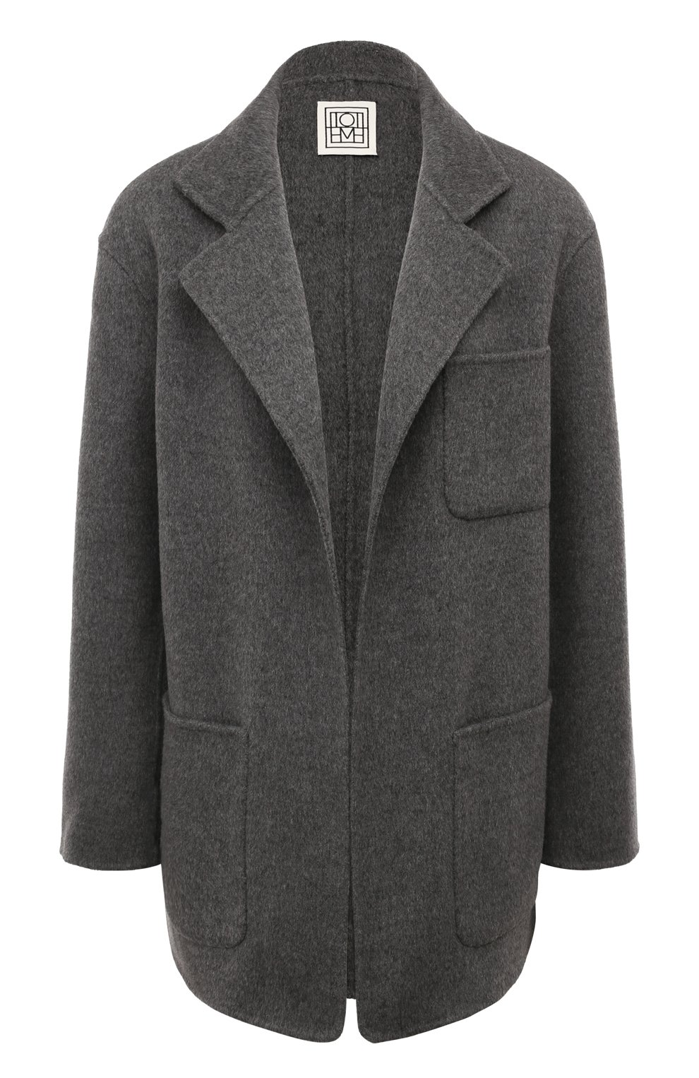 Шерстяное полупальто TOTEME,  арт. 242-WR01613-FB0006, фото 1