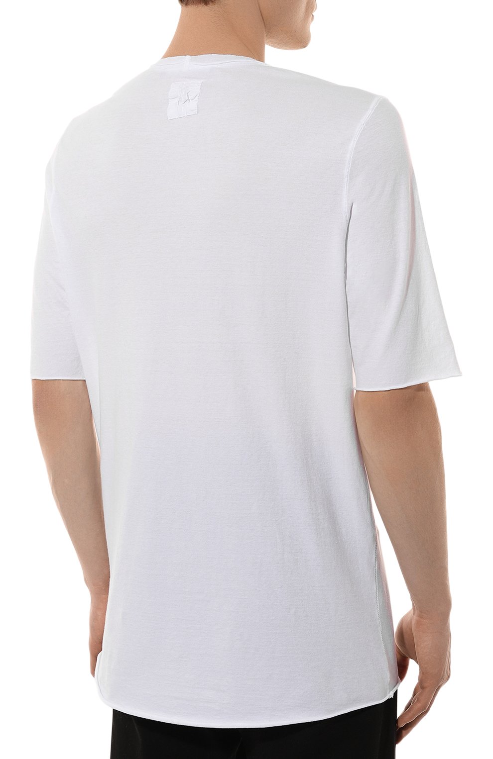 Хлопковая футболка HANNES ROETHER, арт. FA36C0N.215.213/110892, фото 4