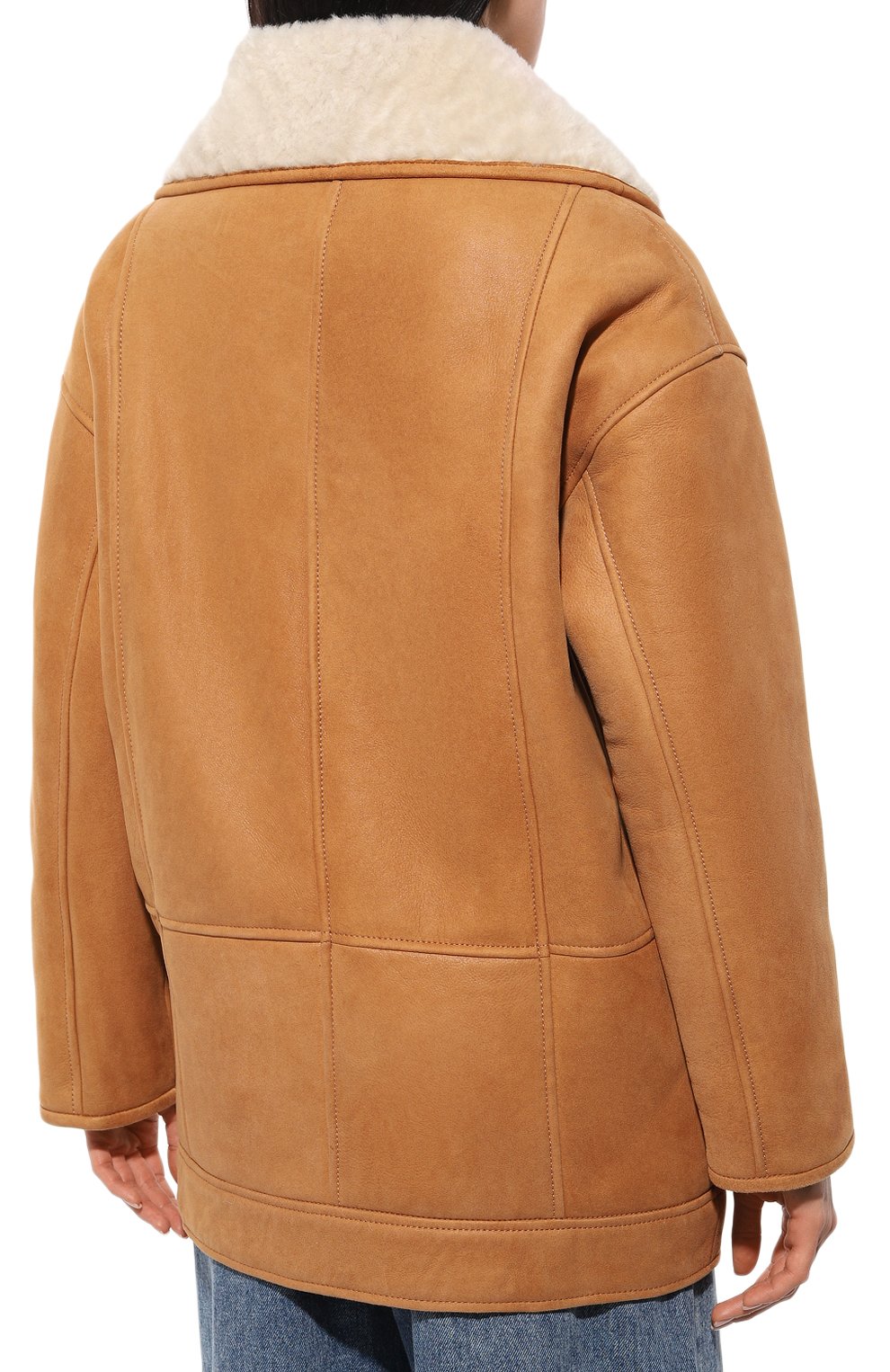 Дубленка из овчины SIMONETTA RAVIZZA, арт. F04JA254H23, фото 4