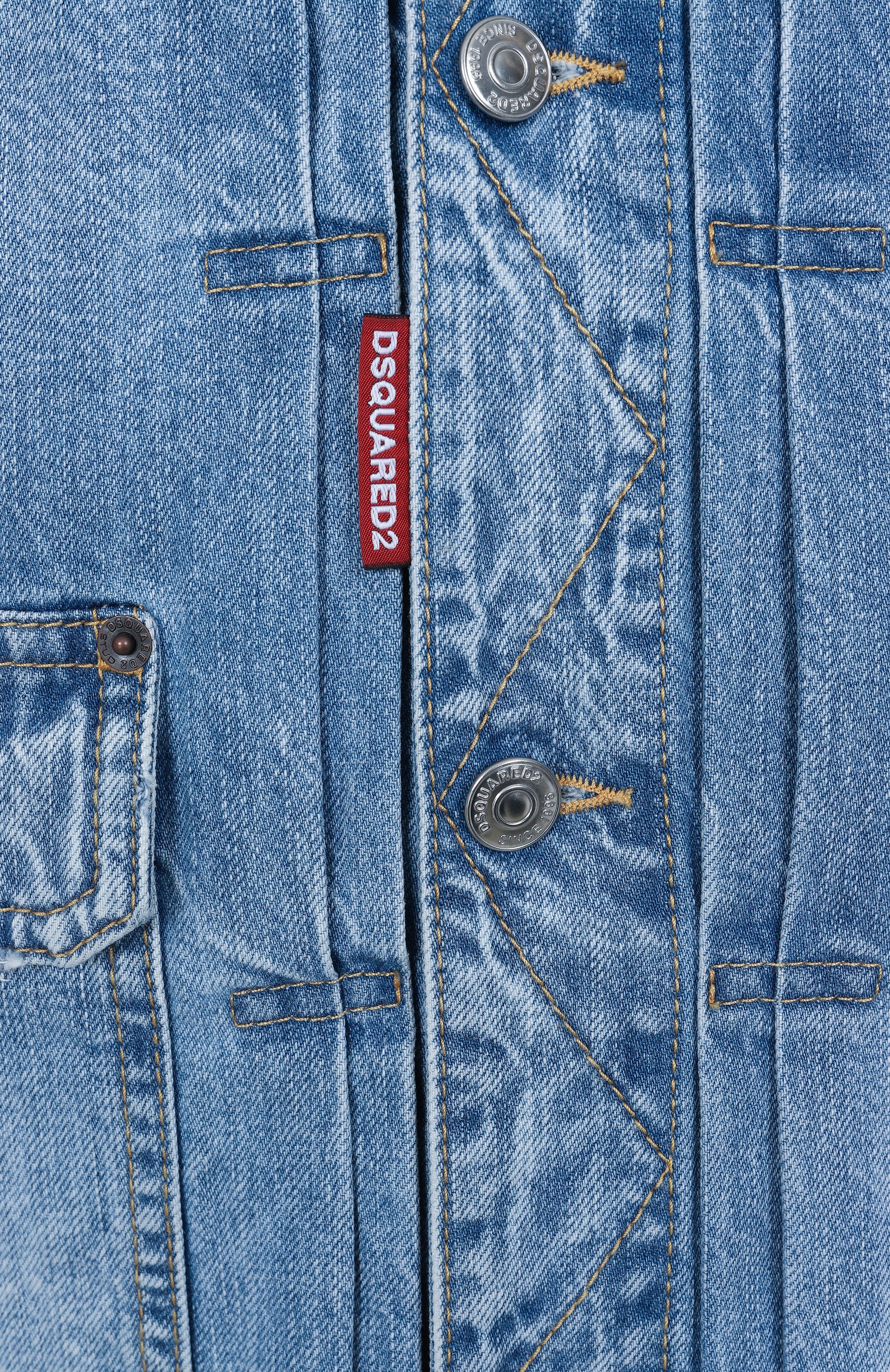 Джинсовая куртка DSQUARED2, арт. S71AN0607/S30309, фото 6