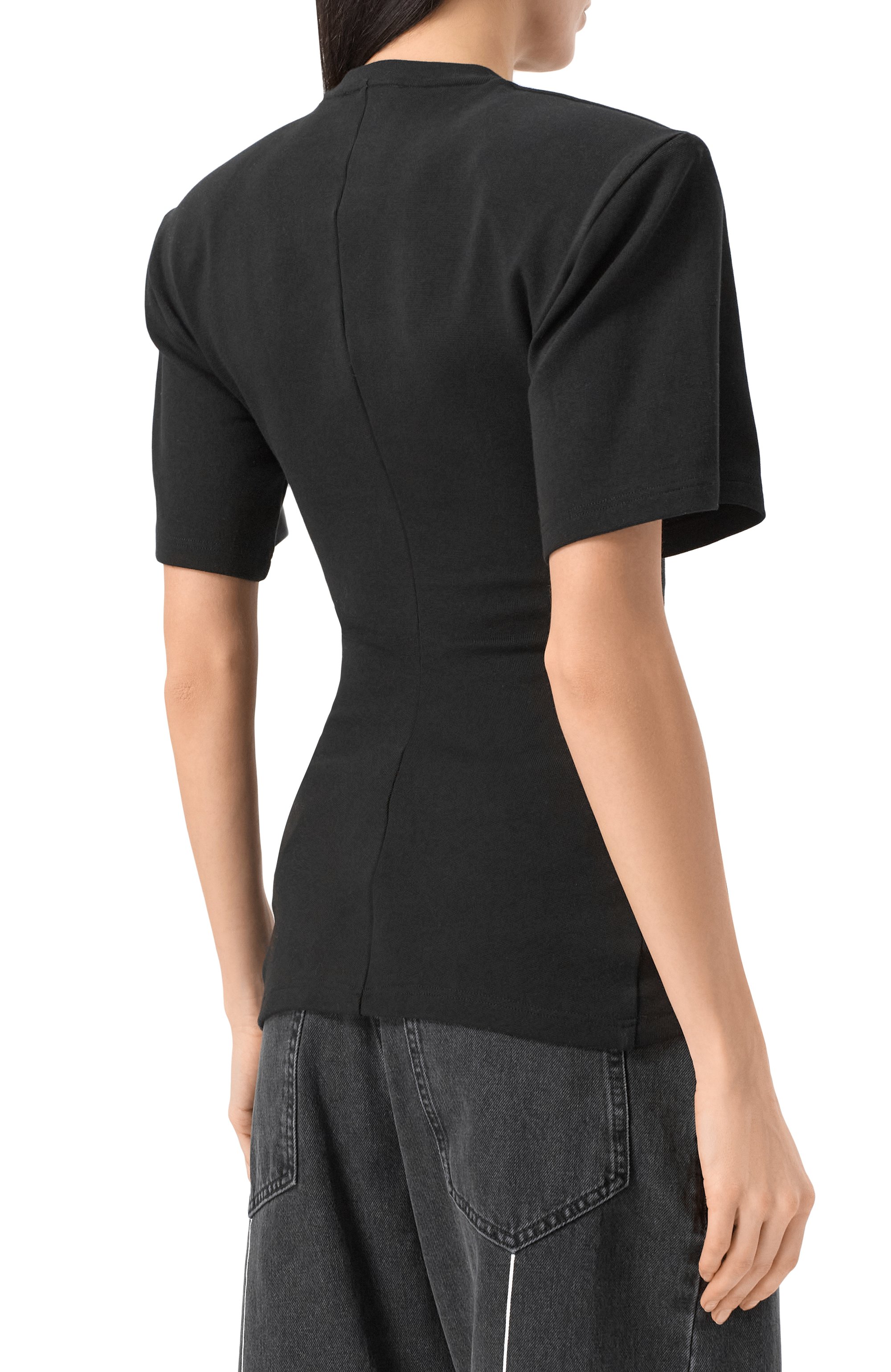 Хлопковая футболка SSHEENA, арт. 25SSTEE TS25009, фото 4