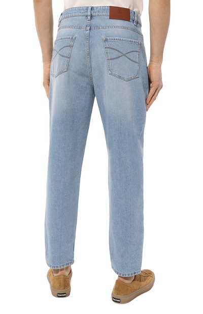 Джинсы straight fit BRUNELLO CUCINELLI, арт. M074PR2200, фото 4