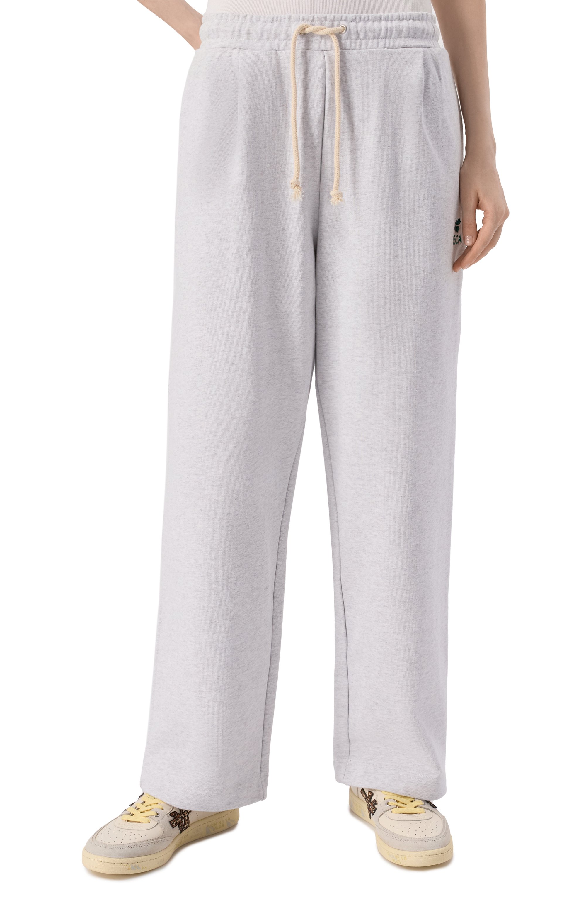 Хлопковые брюки AECA WHITE, арт. AWCMFWBDBPLSO001C0.LIGHT GREY (M), фото 3