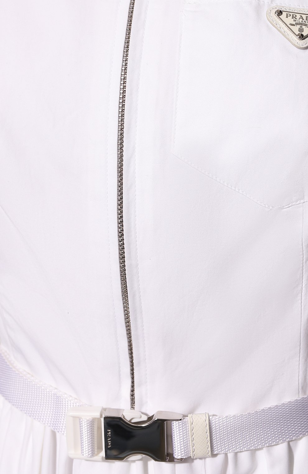 Хлопковое платье PRADA, арт. P3F65H-1UCX-F0009-211, фото 5