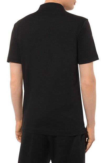 Хлопковое поло BOSS, арт. 50471335, фото 4