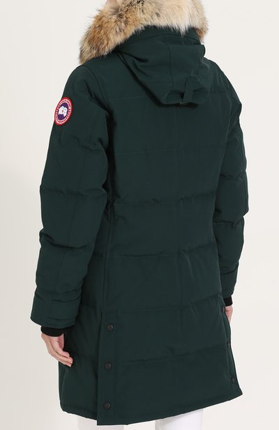 Пуховик shelburne CANADA GOOSE зеленого цвета по цене 146000 руб., арт. 3802L, фото 4 Пуховик shelburne CANADA GOOSE, арт. 3802L, фото 4