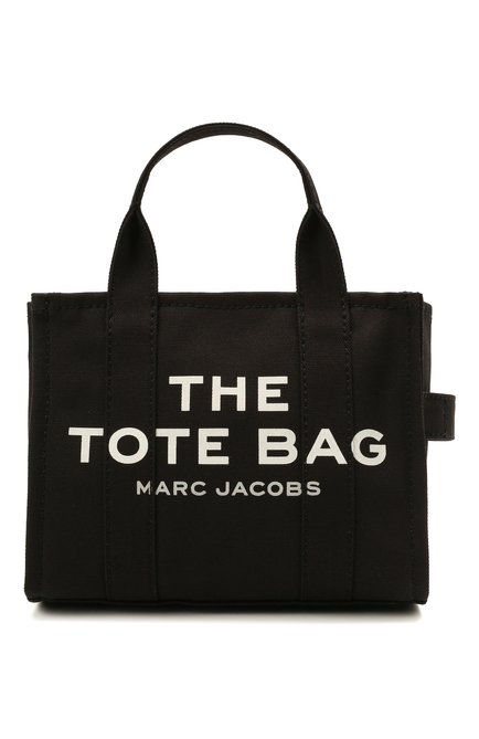 Женский сумка-тоут traveller mini MARC JACOBS (THE) черного цвета, арт. M0016493 | Фото 1 (Сумки-технические: Сумки-шопперы; Размер: mini; Ремень/цепочка: На ремешке; Материал: Текстиль)