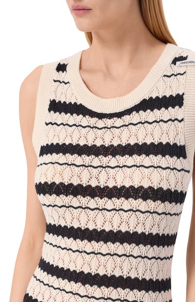 Хлопковое платье HINNOMINATE, арт. HMABW02677, фото 4