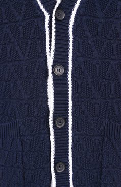 Хлопковый кардиган VALENTINO, арт. 5V3KA03XACD, фото 6