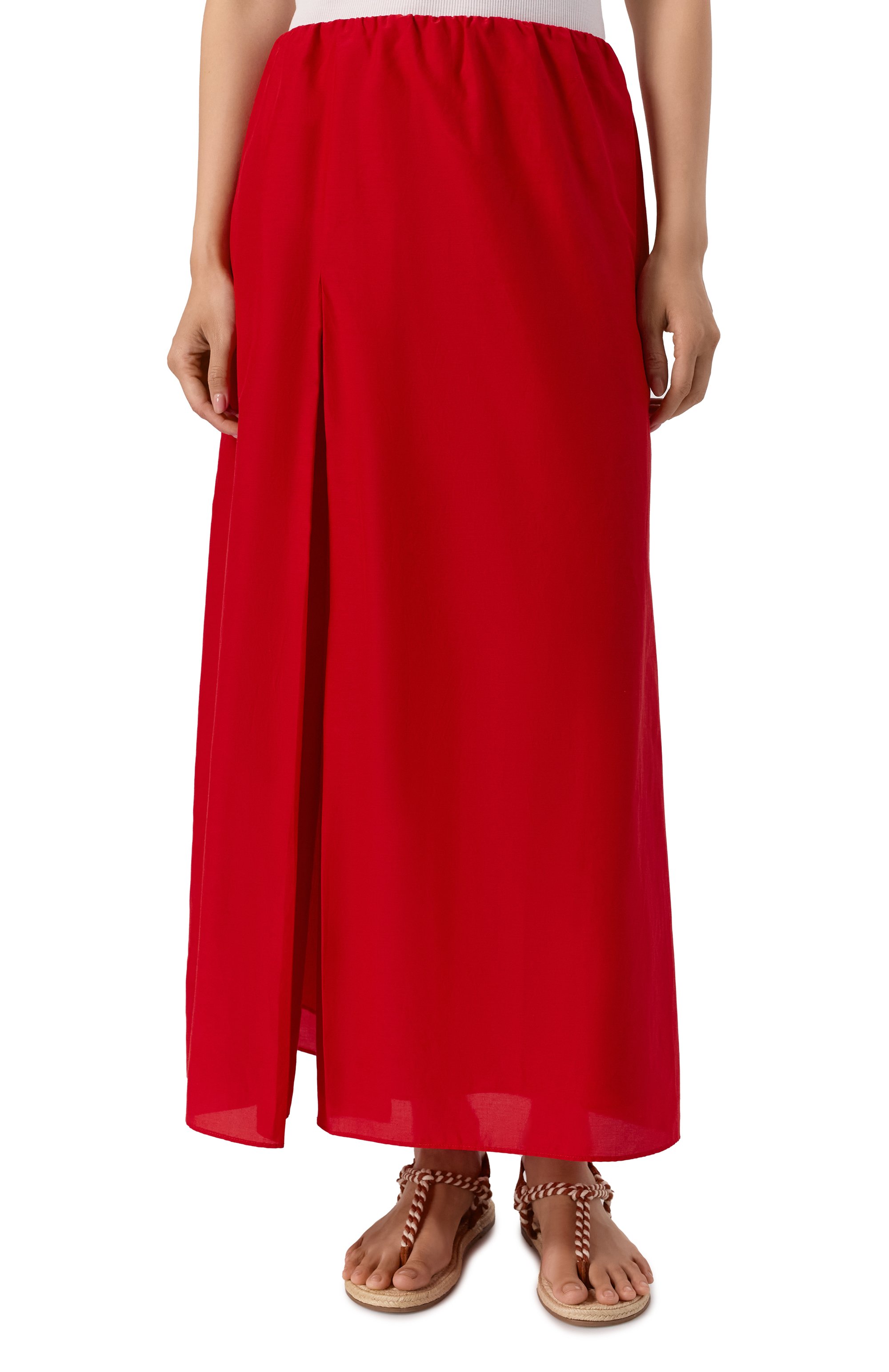 Юбка из хлопка и шелка LOULOU DE SAISON, арт. CARMEN, фото 3