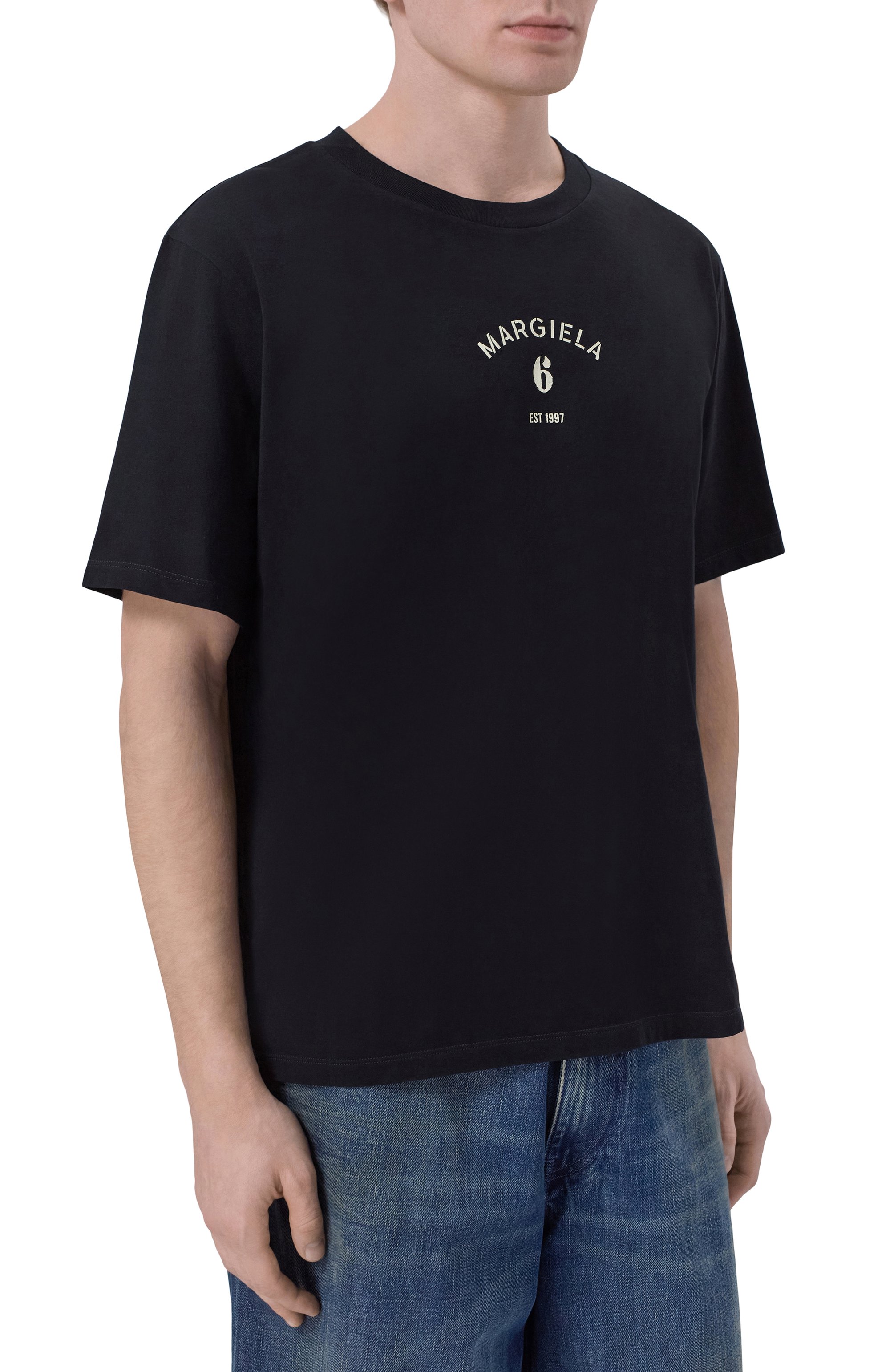 Хлопковая футболка MM6, арт. SH2GC0038/M20048, фото 3