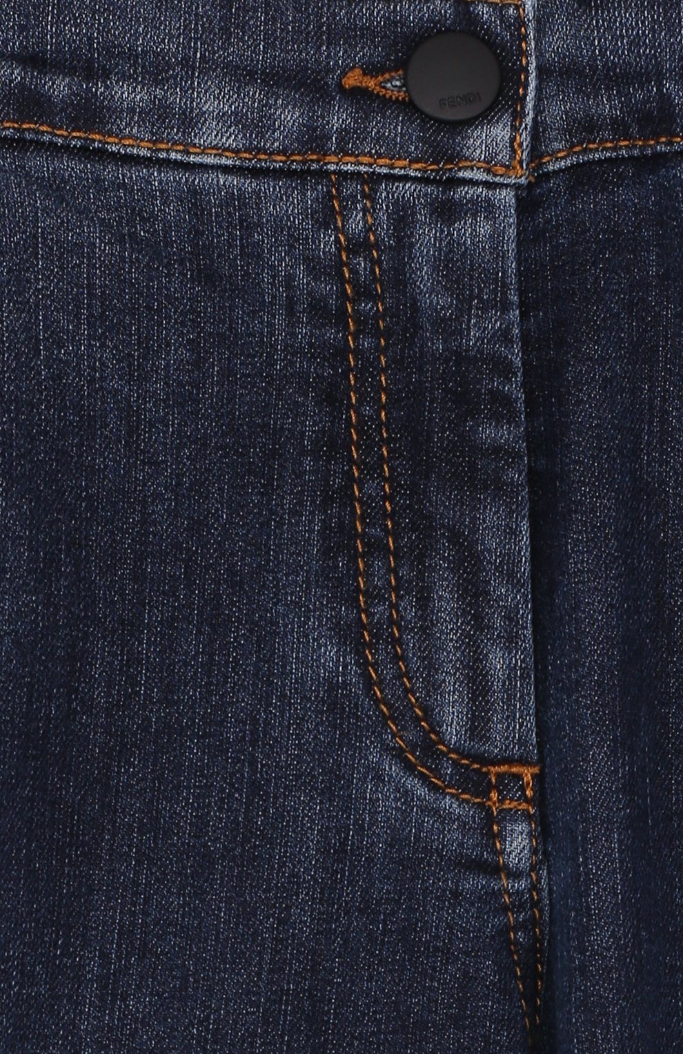 Укороченные джинсы свободного кроя FENDI, арт. JFF106/A3TR/10A-12A, фото 3