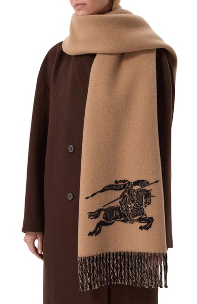 Двусторонний шарф из кашемира BURBERRY, арт. 8078783, фото 4