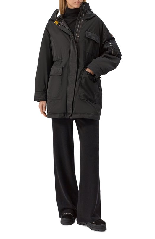 Пуховая парка Parajumpers 25WMPWJKIN33 Чёрный  25WMPWJKIN33 Фото 2