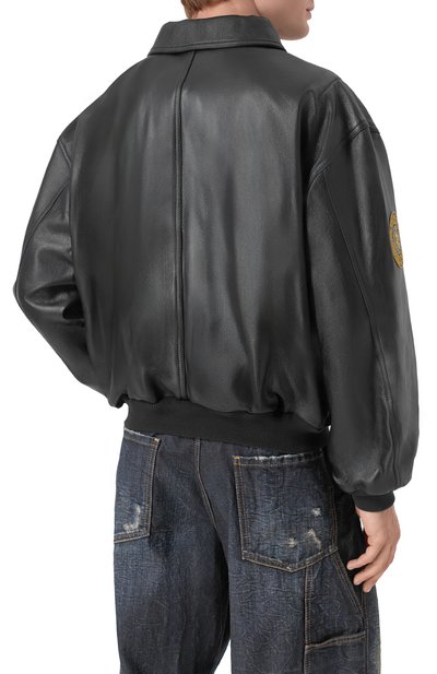 Кожаный бомбер BALENCIAGA, арт. 830249/TLS01, фото 4