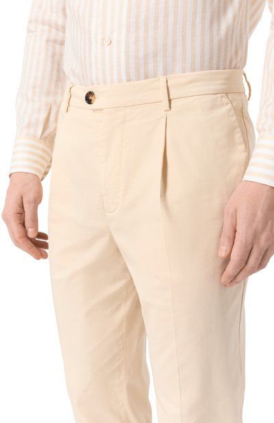 Хлопковые брюки BRUNELLO CUCINELLI, арт. M289LE1450, фото 5