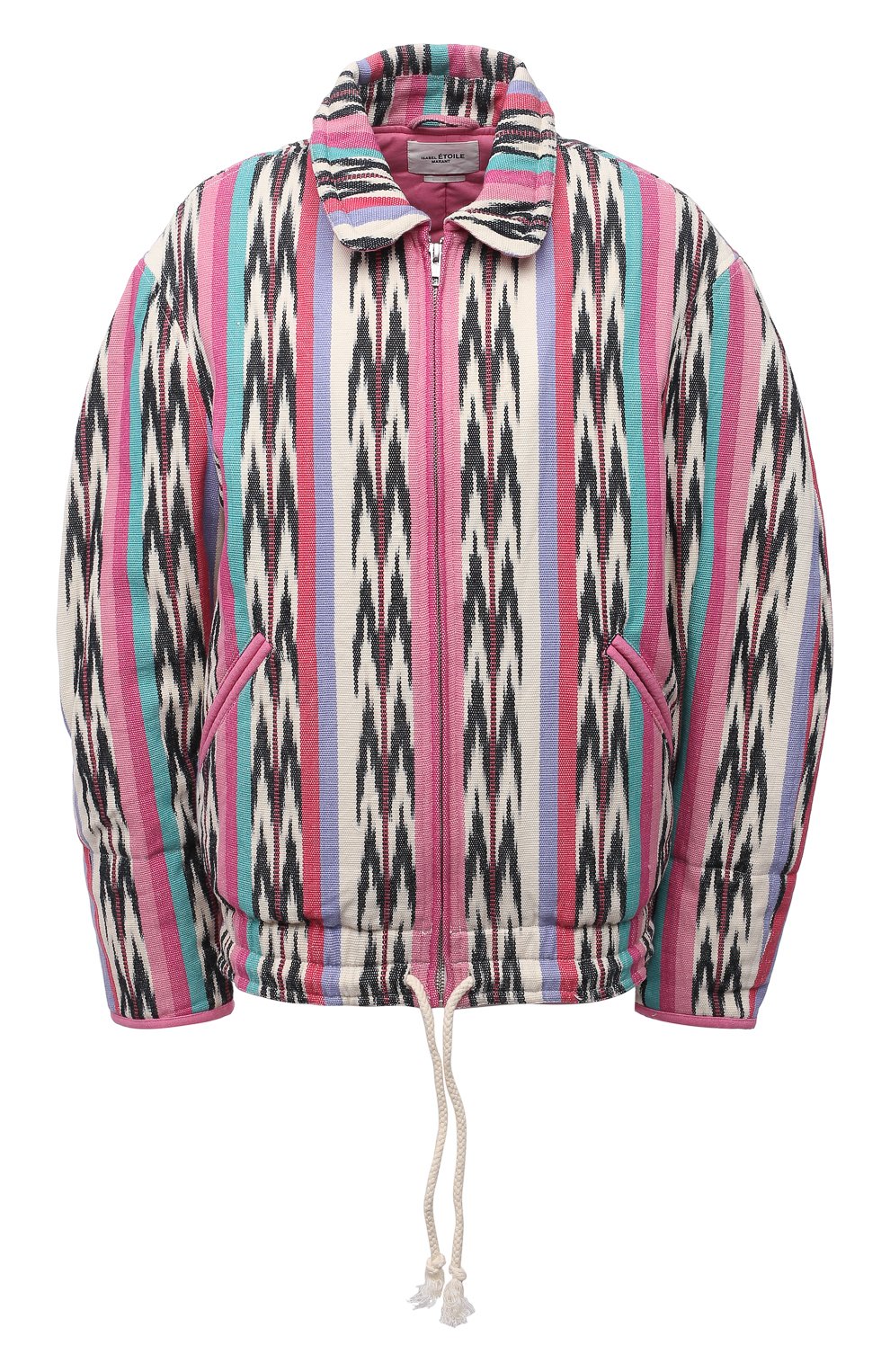 Хлопковая куртка ISABEL MARANT ETOILE разноцветного цвета по цене 55800 руб., арт. VE1525-21P010E/IAUSTEY, фото 1 Хлопковая куртка ISABEL MARANT ETOILE, арт. VE1525-21P010E/IAUSTEY, фото 1