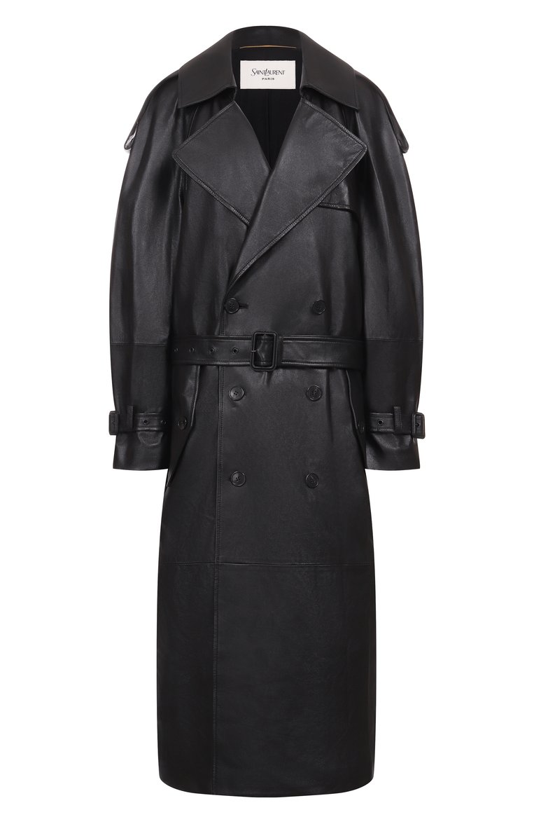 Кожаный тренч SAINT LAURENT, арт. 815241/YC2TF, фото 1