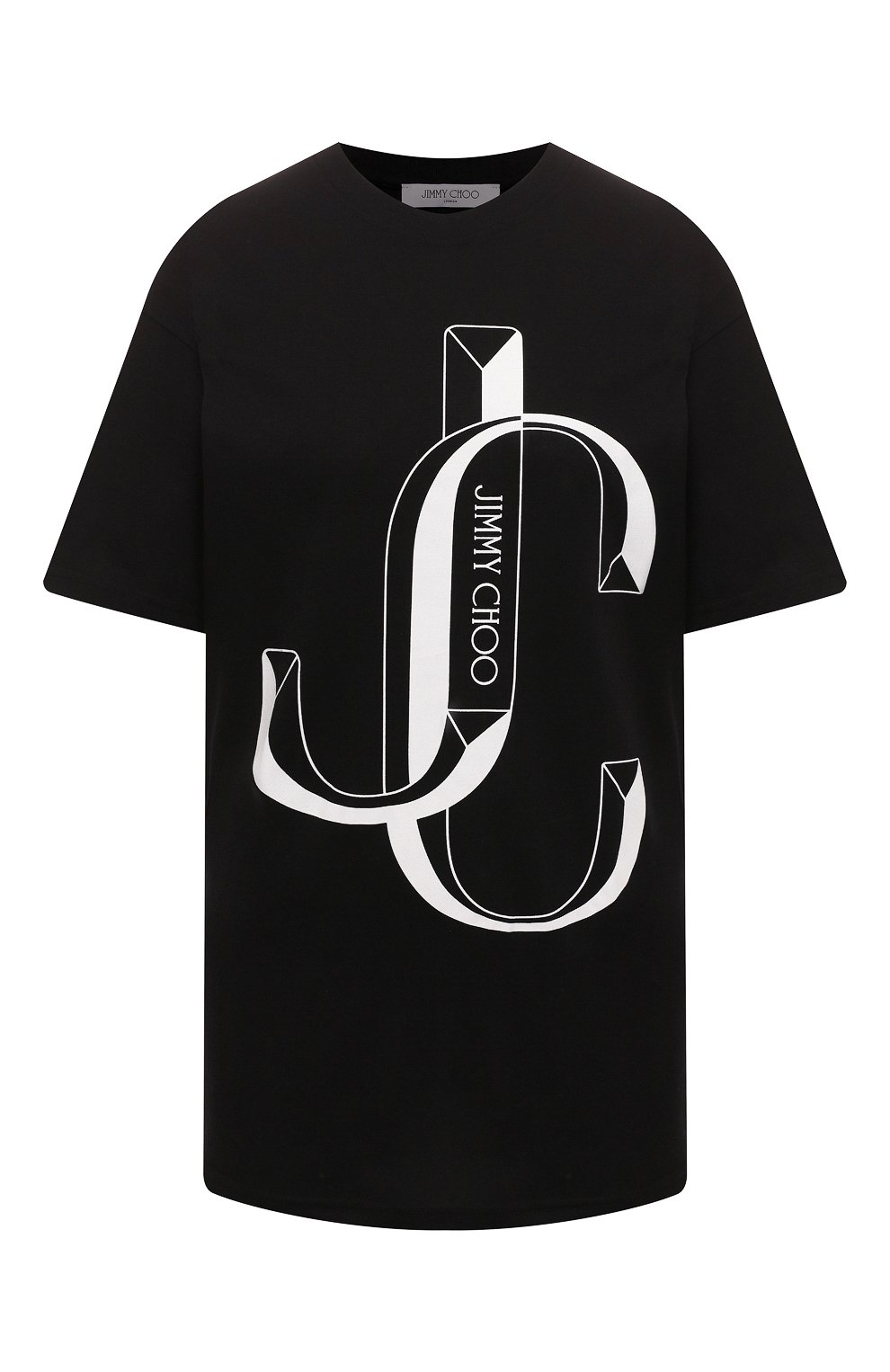 Хлопковая футболка JIMMY CHOO, арт. JC-TEE/S006, фото 1
