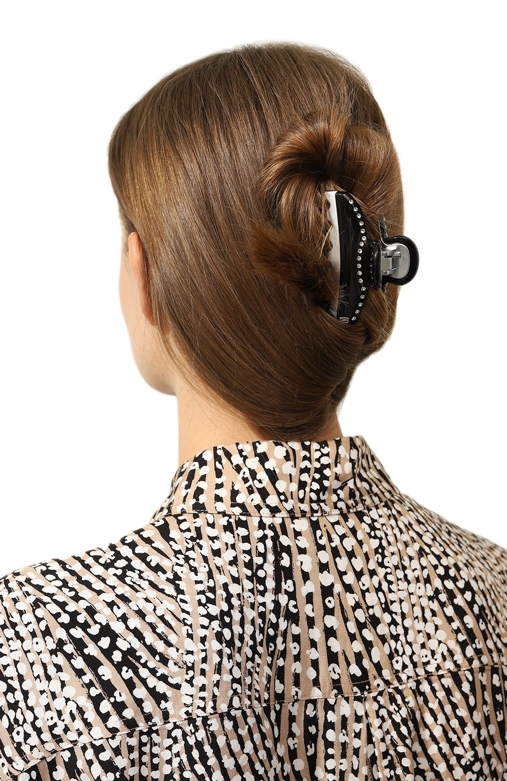 Заколка для волос ALEXANDRE DE PARIS черного цвета по цене 14130 руб., арт. ICCM-15571-03P24 N, фото 2 Заколка для волос ALEXANDRE DE PARIS, арт. ICCM-15571-03P24 N, фото 2