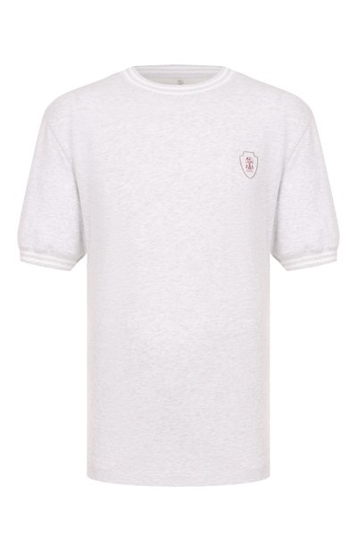 Мужская хлопковая футболка BRUNELLO CUCINELLI, арт. M0B131386T