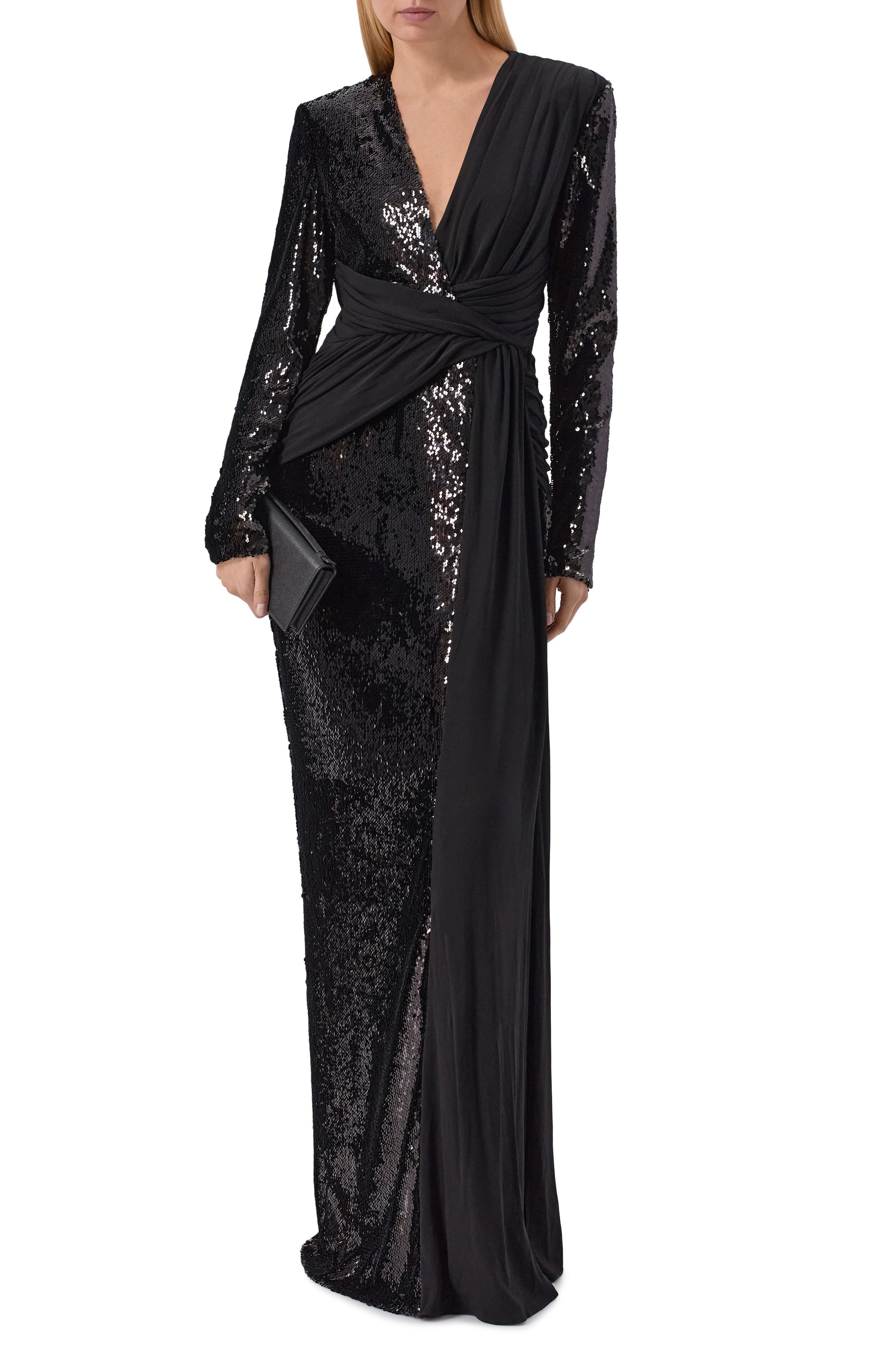 Комбинированное платье ZUHAIR MURAD, арт. FDR25351/EMSE012, фото 2