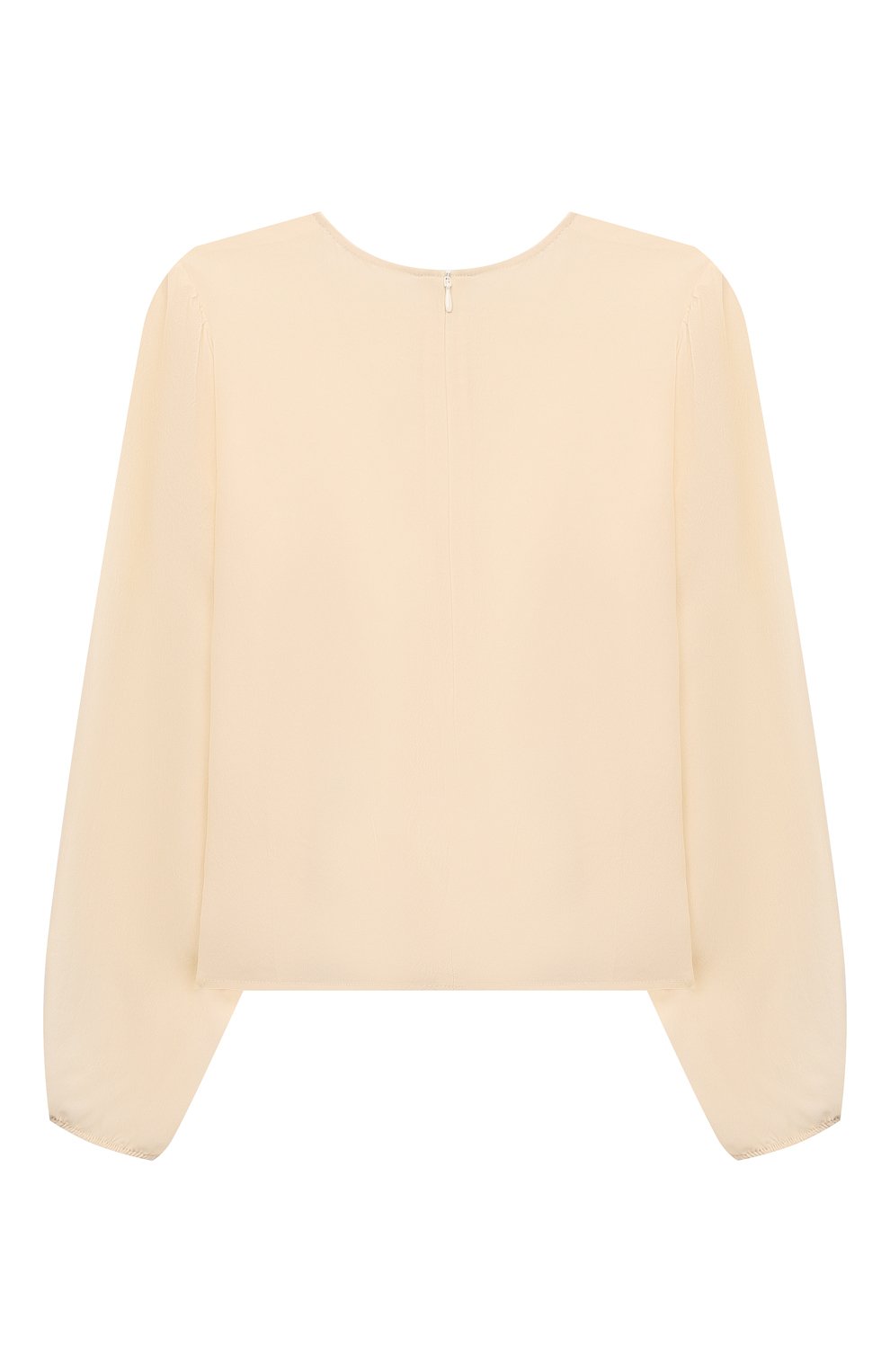 Блузка VERSACE кремового цвета по цене 21850 руб., арт. 1016354/1A11416/8-14, фото 2 Блузка VERSACE, арт. 1016354/1A11416/8-14, фото 2