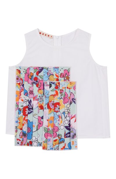 Хлопковый топ MARNI, арт. M01422/M00TU