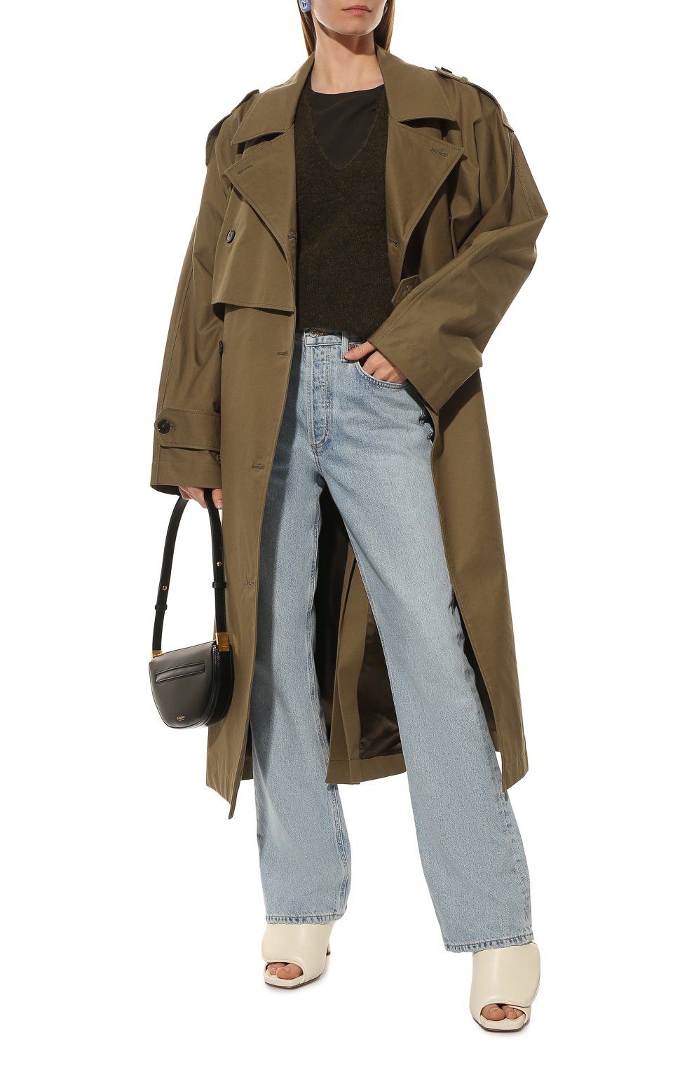 Джинсы CITIZENS OF HUMANITY голубого цвета по цене 36300 руб., арт. 1977-837, фото 2 Джинсы CITIZENS OF HUMANITY, арт. 1977-837, фото 2