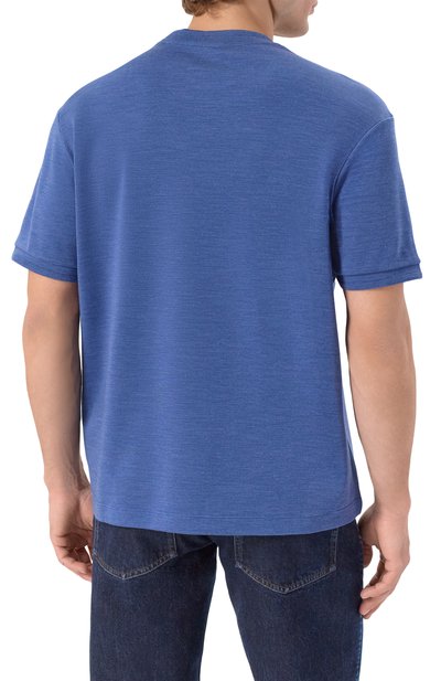 Футболка из шерсти и шелка PAUL&SHARK, арт. 15311613/3XL-6XL, фото 4