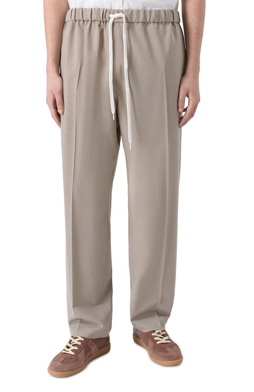 Брюки MM6 SH0KA0028/M35733 Бежевый  SH0KA0028/M35733 Фото 3