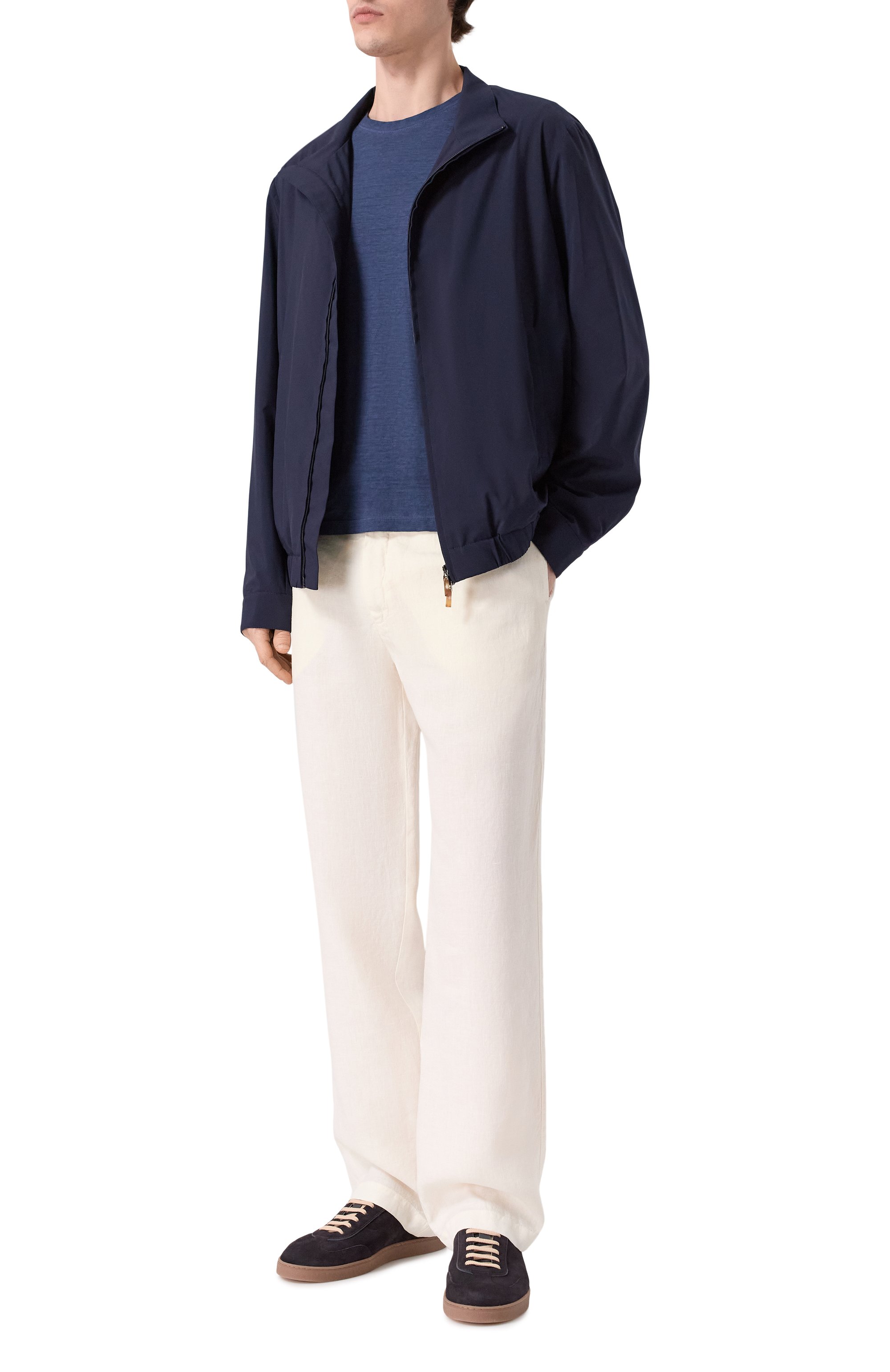 Льняные брюки 120% LINO, арт. 33ALIM29PT/0253/000, фото 2