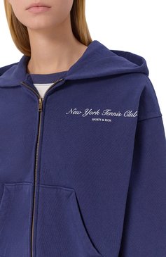 Хлопковая толстовка SPORTY AND RICH, арт. ST068621402BL106, фото 5