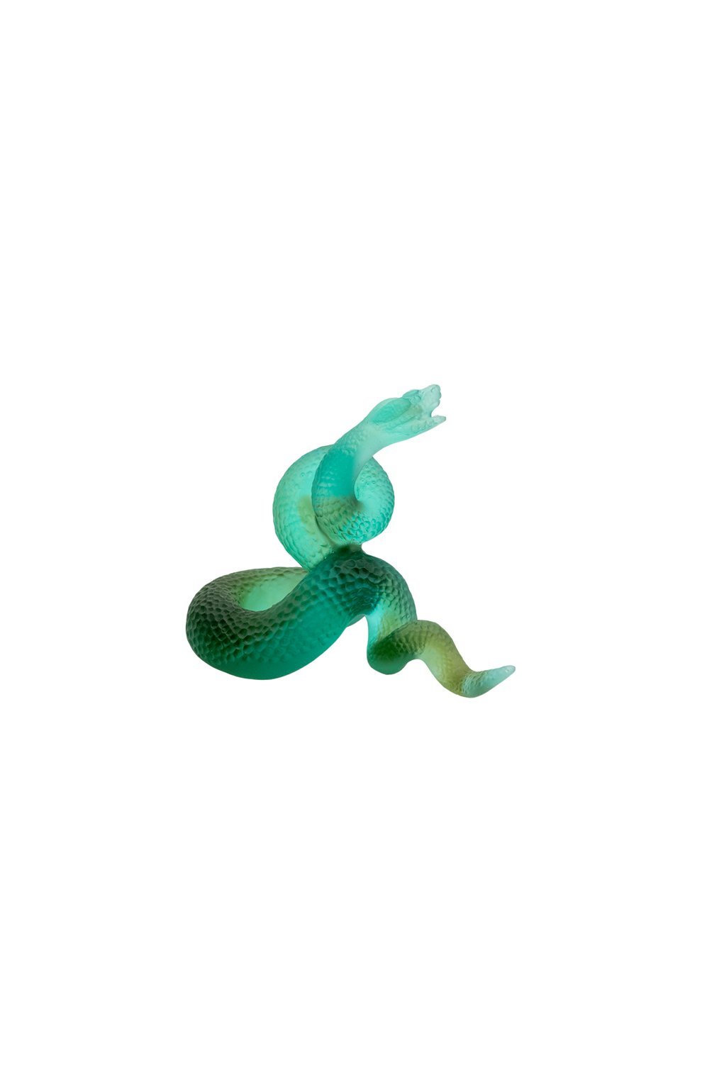 Скульптура snake DAUM зеленого цвета по цене 126500 руб., арт. 02486-3, фото 1 Скульптура snake DAUM, арт. 02486-3, фото 1