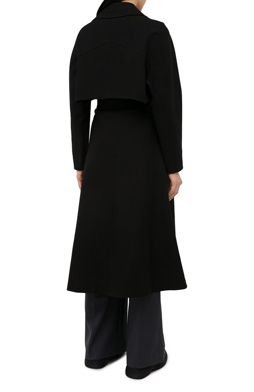 Хлопковый тренч Bottega Veneta 646931/V0BT0 Чёрный  646931/V0BT0 Фото 4