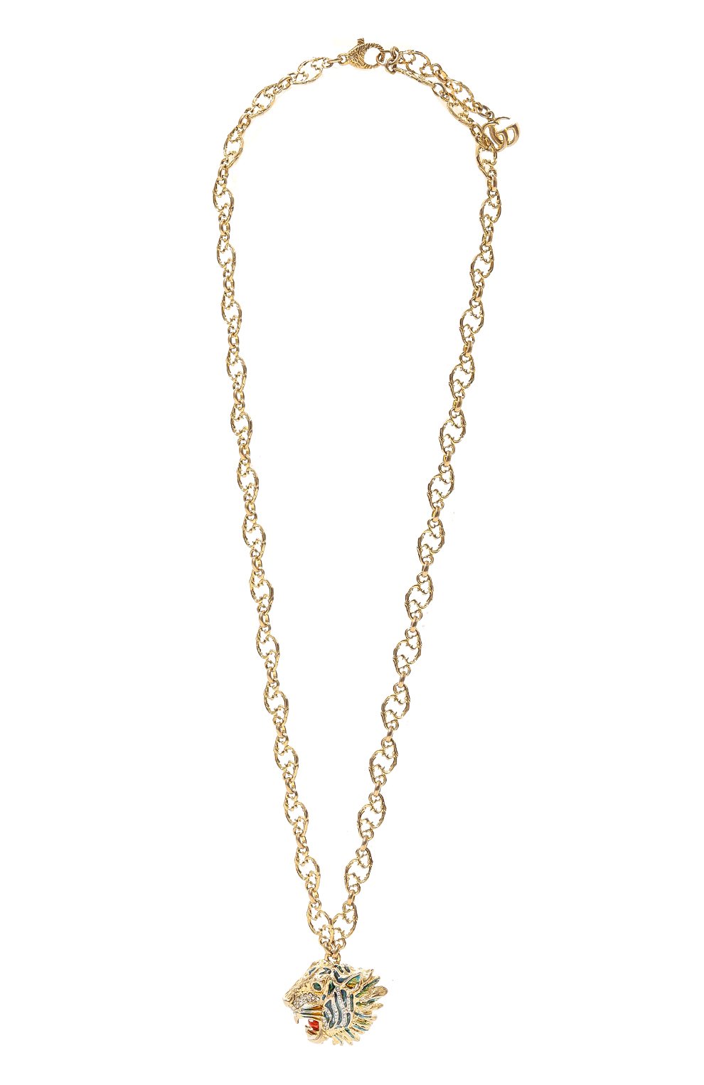 Колье GUCCI золотого цвета по цене 122400 руб., арт. 543092 I8766, фото 1 Колье GUCCI, арт. 543092 I8766, фото 1