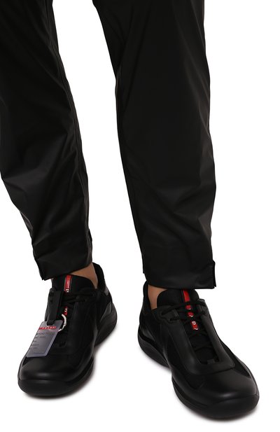 Комбинированные кроссовки america's cup PRADA, арт. PS0906-5RU-F0002, фото 3