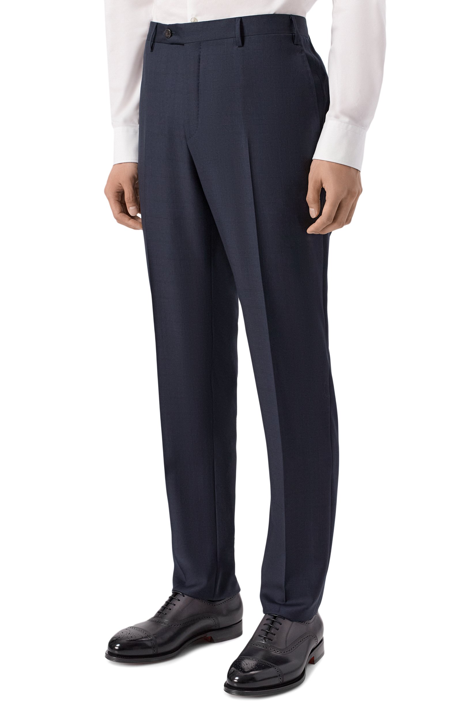 Шерстяной костюм CORNELIANI темно-синего цвета по цене 206000 руб., арт. 28X009/2A17286_SET, фото 4 Шерстяной костюм CORNELIANI, арт. 28X009/2A17286_SET, фото 4