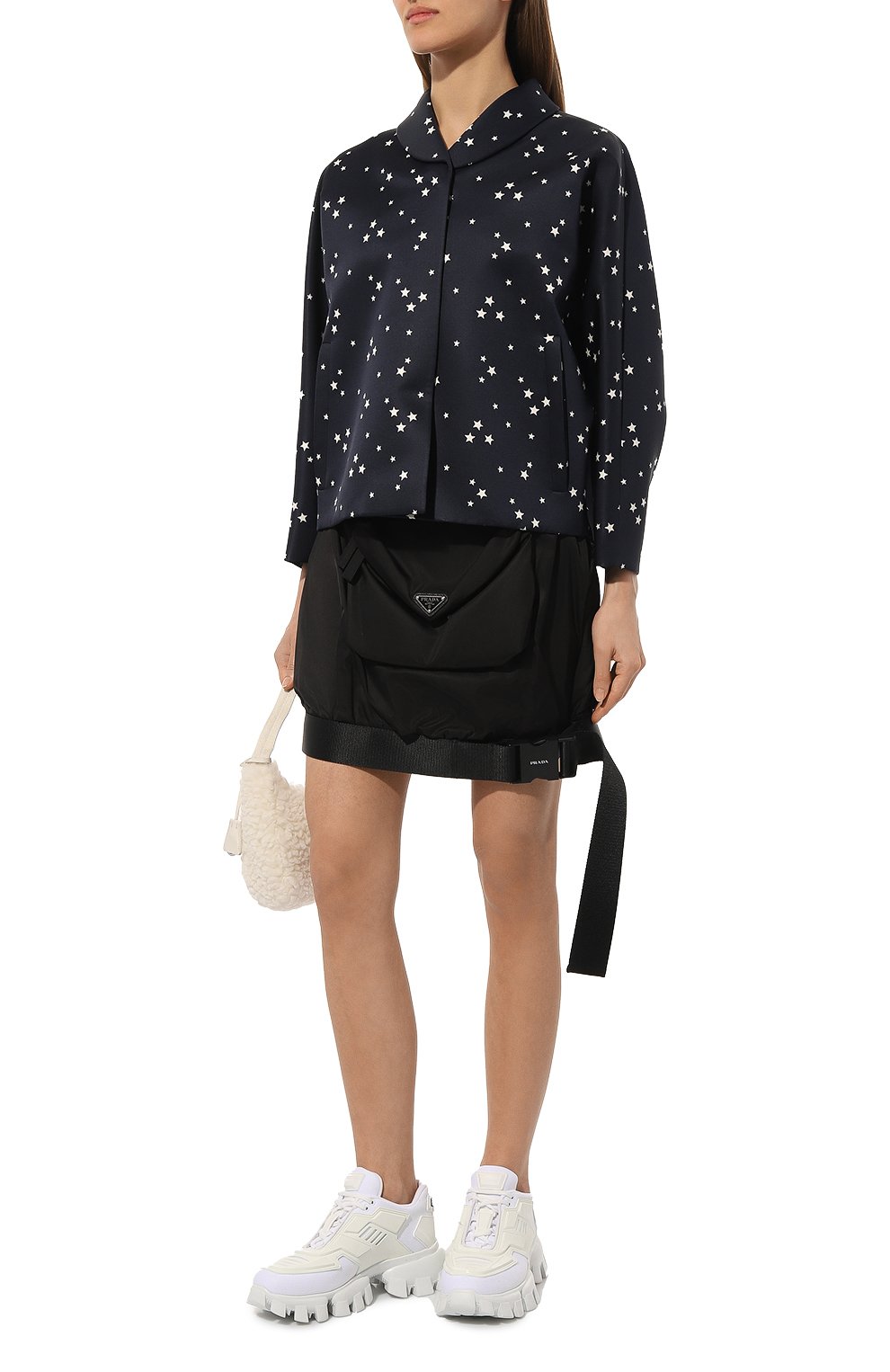 Жакет из шерсти и шелка PRADA, арт. P570L-1YHC-F069Q-211, фото 2