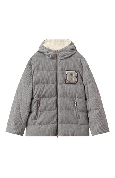 Вельветовый пуховик BRUNELLO CUCINELLI, арт. BY476J329B