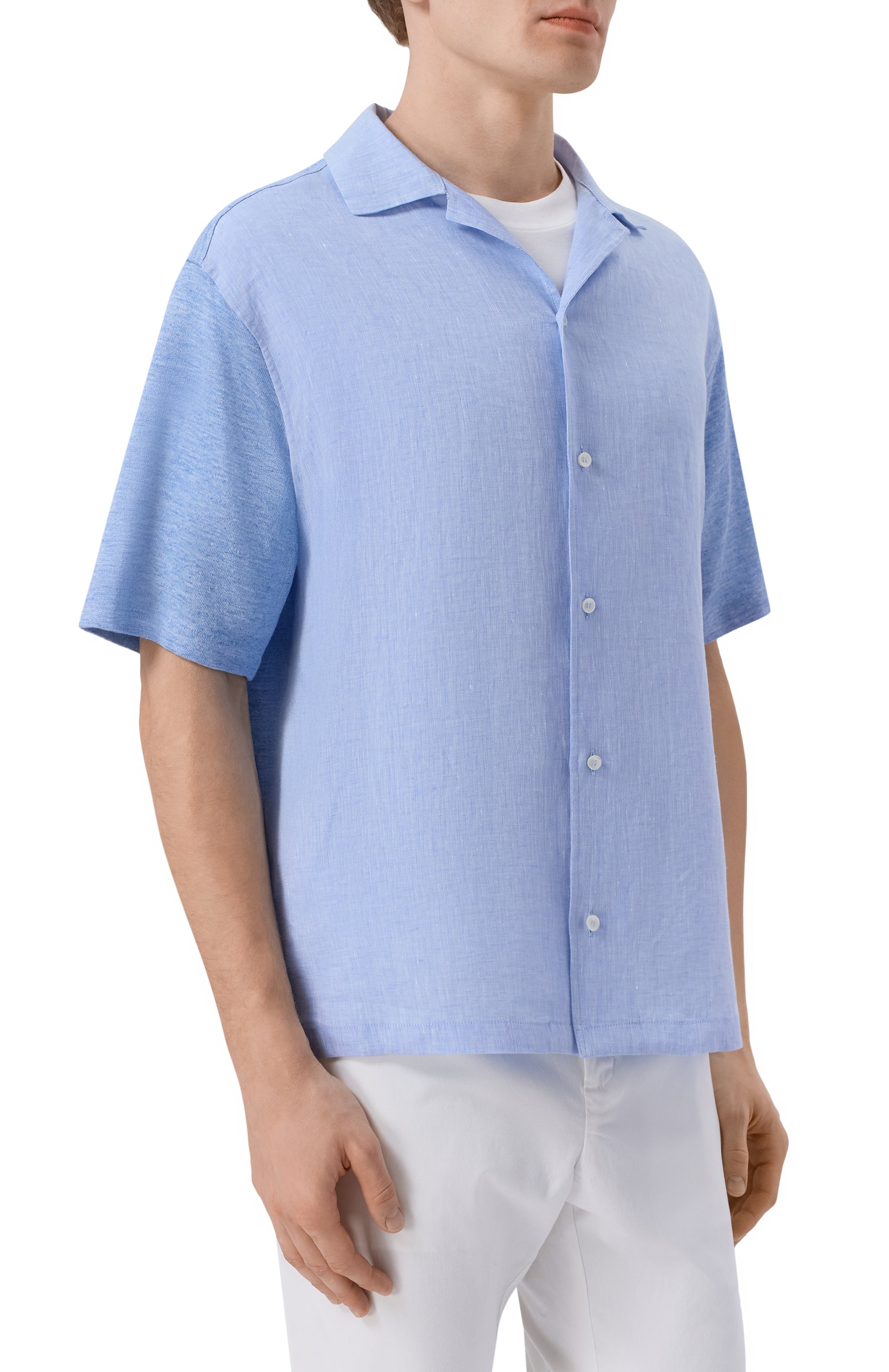 Льняная рубашка PAUL&SHARK, арт. 26413201, фото 3