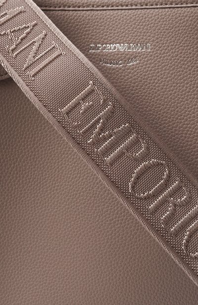 Сумка-тоут myea medium EMPORIO ARMANI темно-бежевого цвета по цене 37800 руб., арт. EW000360/AF12036, фото 3 Сумка-тоут myea medium EMPORIO ARMANI, арт. EW000360/AF12036, фото 3