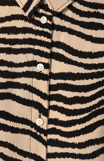 Рубашка из смеси вискозы и шелка BY MALENE BIRGER, арт. Q66961011/LIKARAH, фото 5