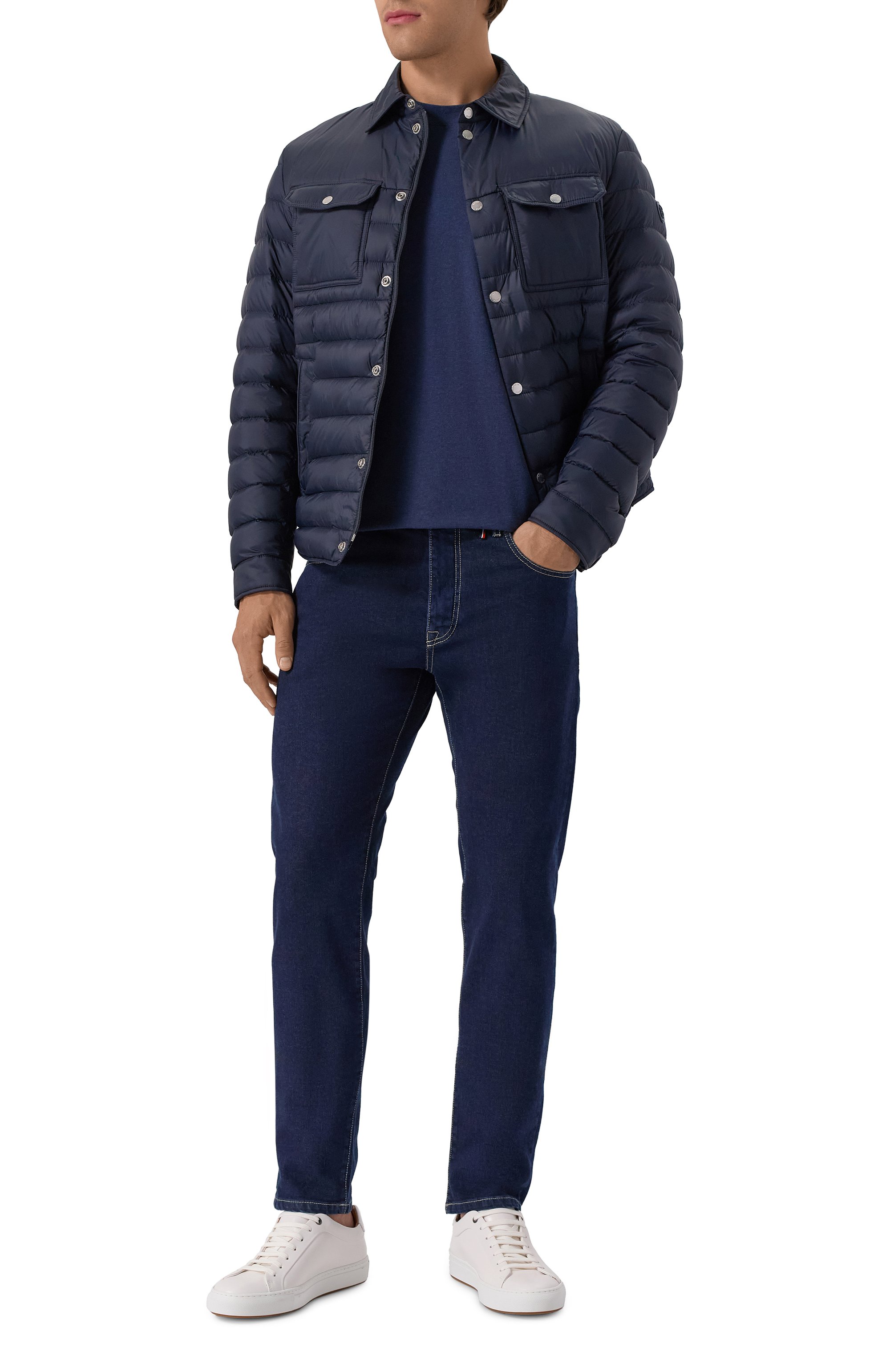 Хлопковый лонгслив CIRCOLO 1901, арт. CN4953, фото 2