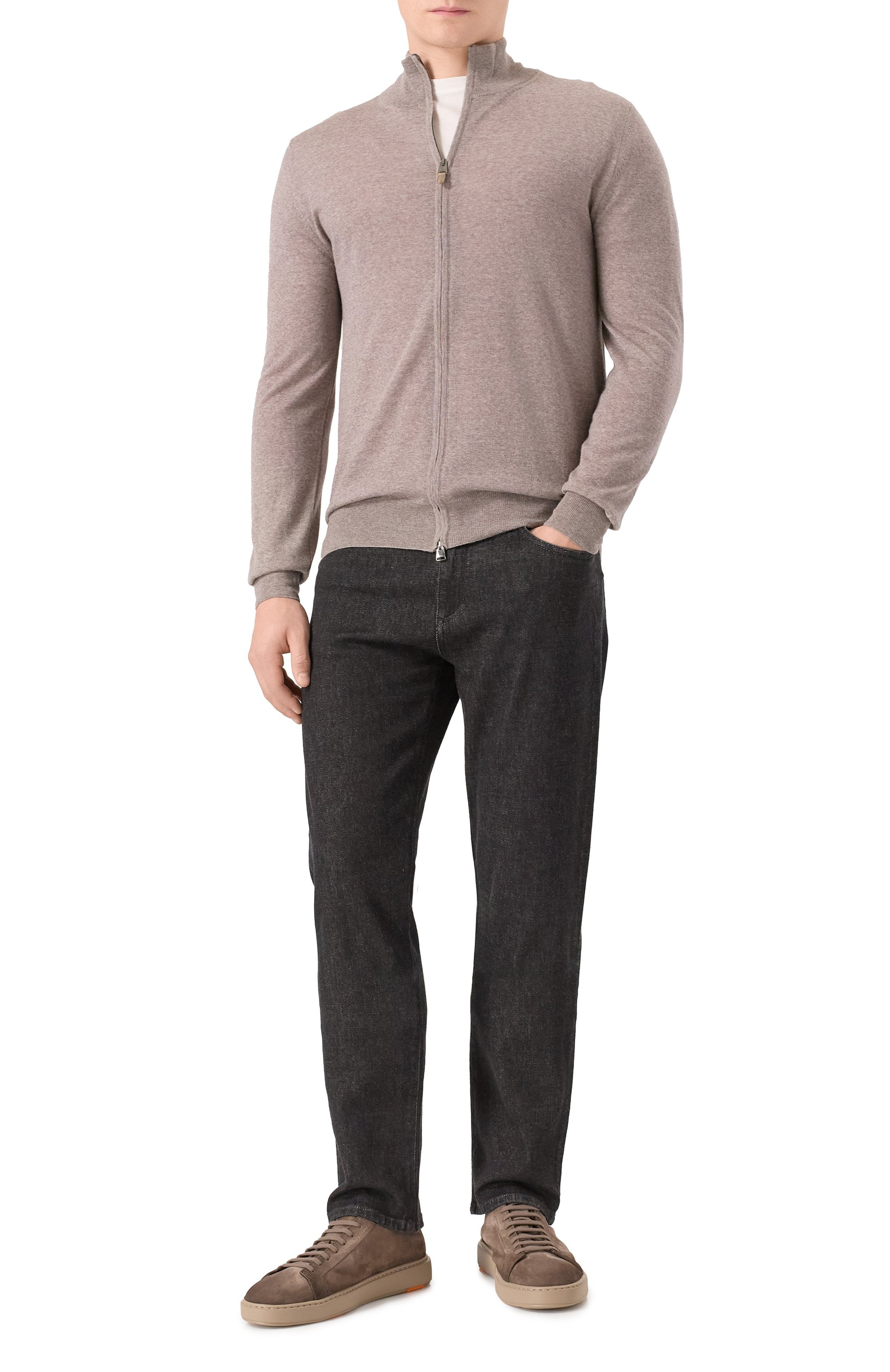 Замшевые кеды cleanic SANTONI, арт. MBCG21571TARCA0L, фото 2