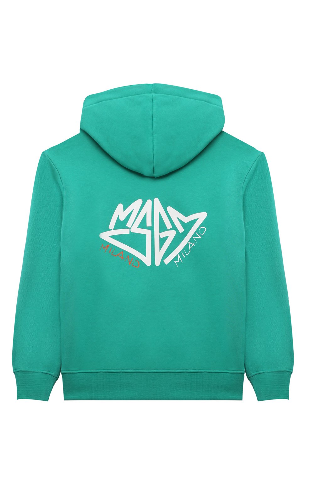 Хлопковое худи MSGM KIDS, арт. F4MSJBHS202, фото 2